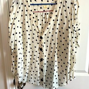 Polka dot top